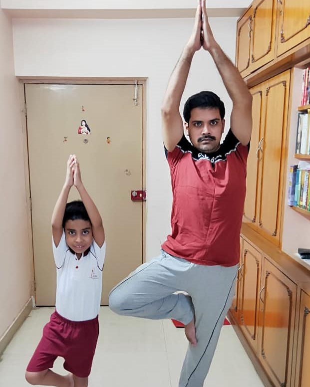 Fathers Day and International Day of Yoga (Primary).10
